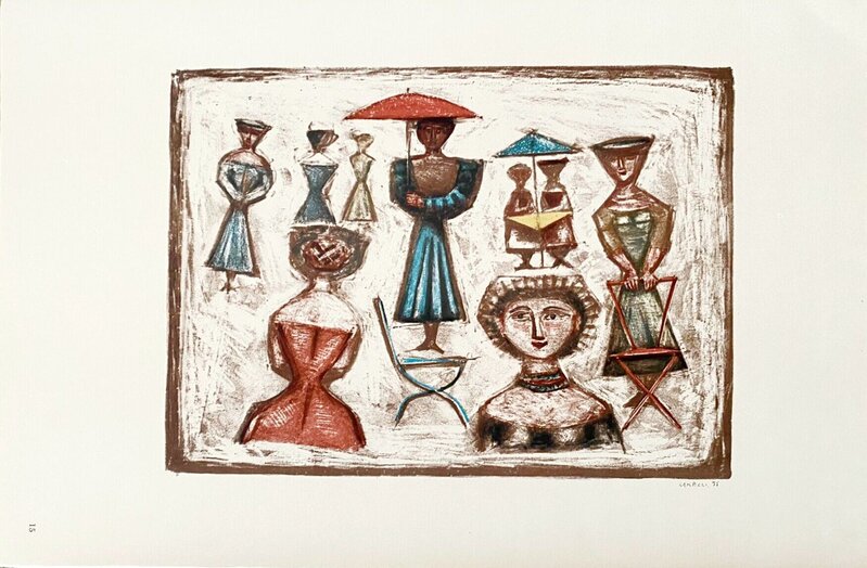Passeggio by Massimo Campigli, 1965