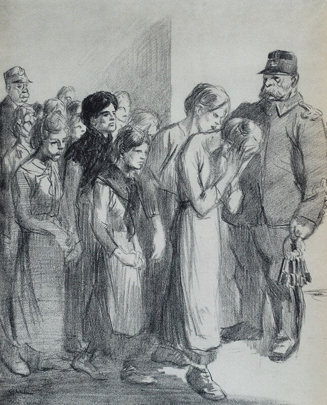 Saint Lazare de Théophile Alexandre Steinlen, 1930