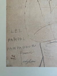 Les pampas Pampadour by Amedeo Modigliani, 1916 (view 2)