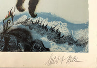 La Femme à plumes by Luc Simon, 1975 (view 2)