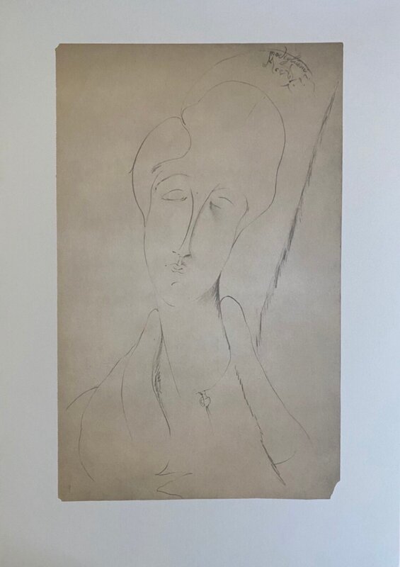 Studio di donna by Amedeo Modigliani, 1918