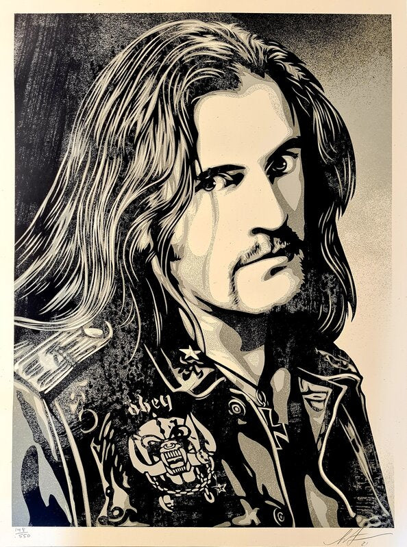 Lemmy Damaged Case (Motörhead) de Shepard Fairey, 2021