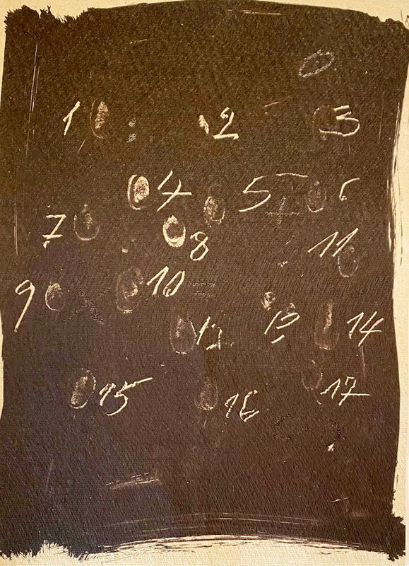 Llambrec Material by Antoni Tàpies, 1975