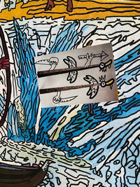 La chasse au canard de Robert Combas, 1995 (vue 6)