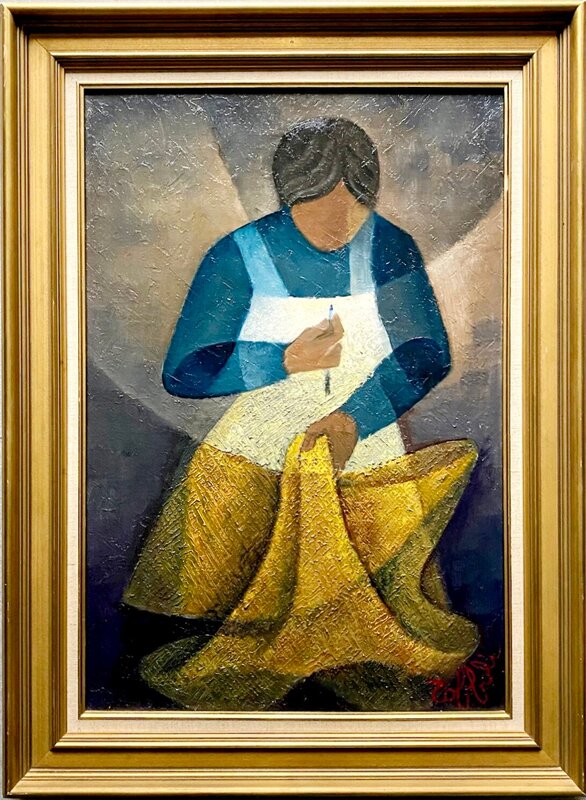 Vendéenne aux filets de Louis Toffoli, vers 1970