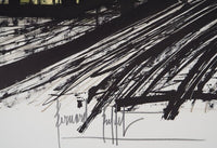 Village sous la neige by Bernard Buffet, 1981 (view 2)
