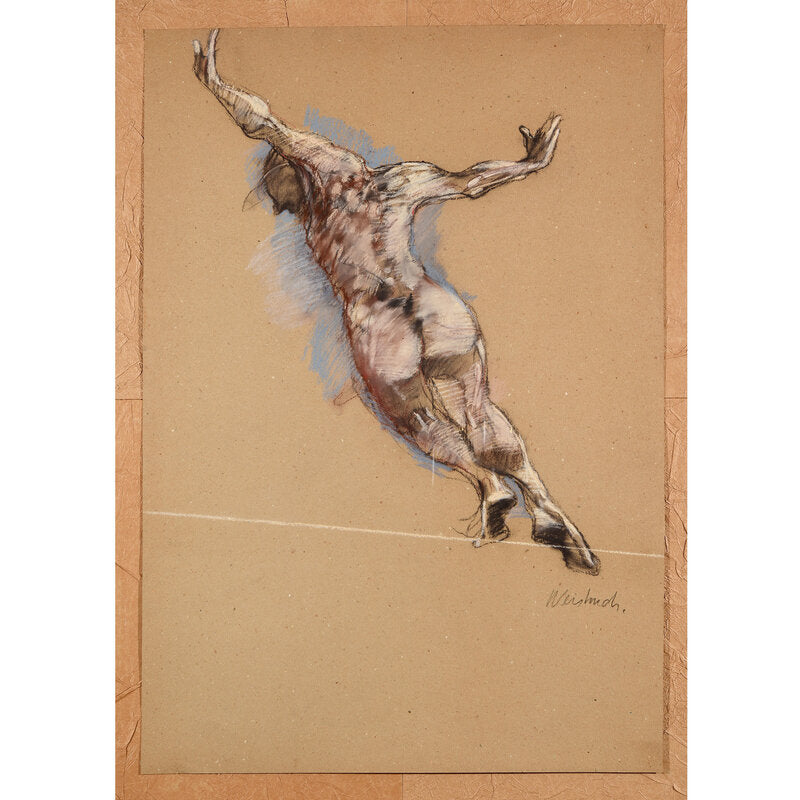 Le saut de l’ange de Claude Weisbuch, vers 1970