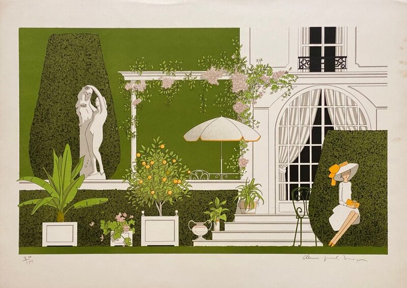 La pergola de Denis Paul Noyer, 1985