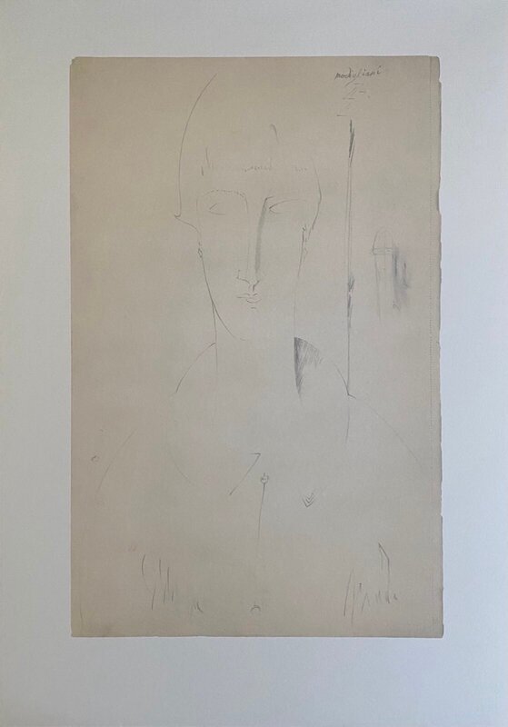 Studio di donna by Amedeo Modigliani, 1918