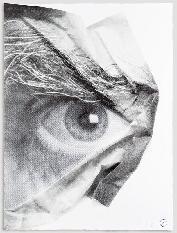 The Wrinkles of the City, Los Angeles, Œil froissé 3 by JR, 2015