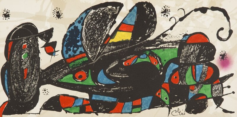 Miro sculpteur, Iran de Joan Miró, 1974