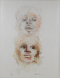 Visages de Leonor Fini, vers 1970