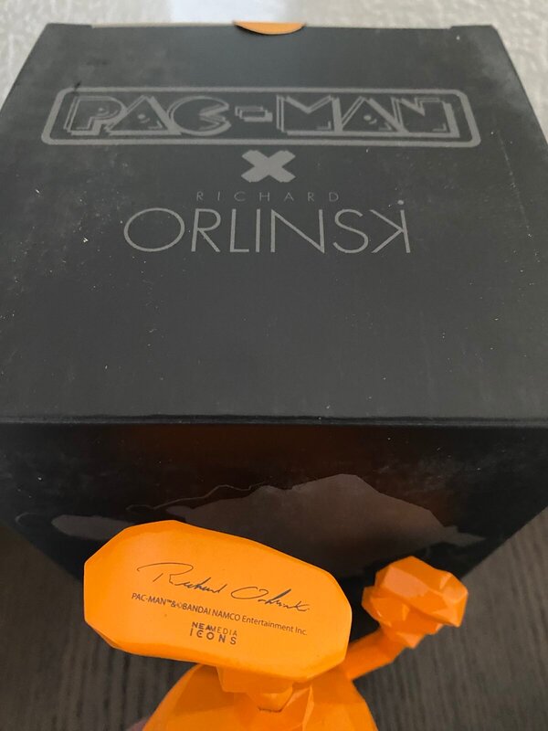 Pac Man Orange by Richard Orlinski, 2022 (view 5)