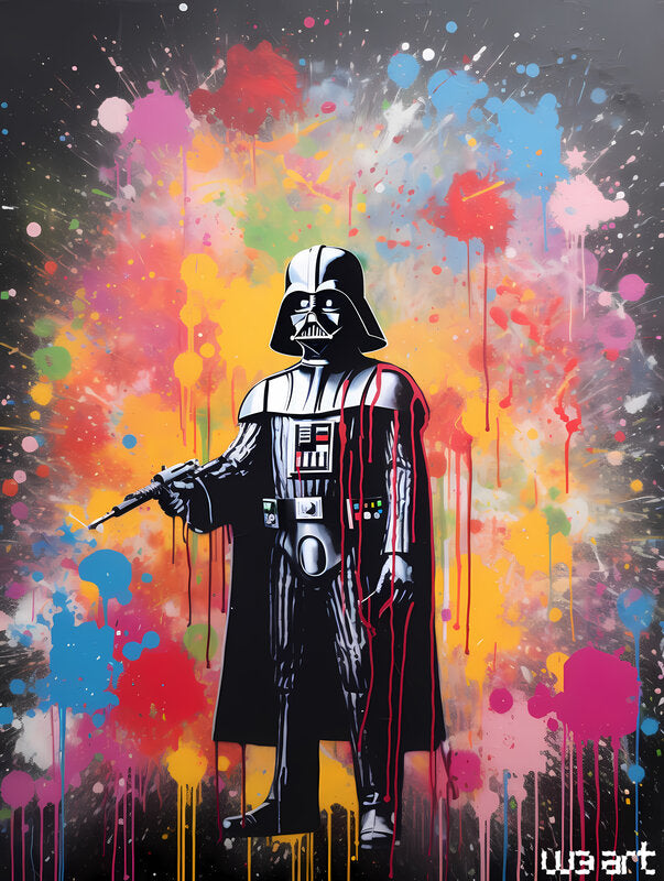 Darth Pop Vintage de W3 ART, 2023