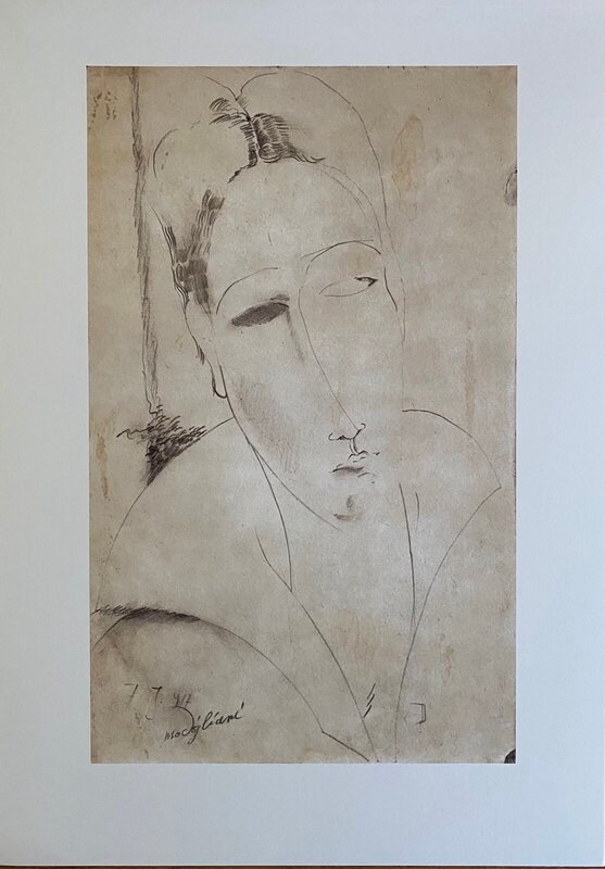 Hanka Zborowska by Amedeo Modigliani, 1917