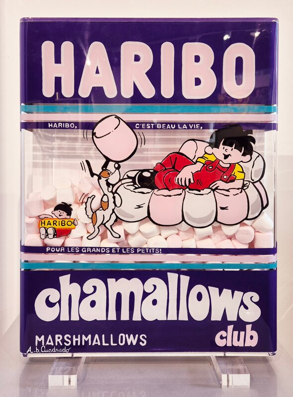 Coffrage HARIBO Chamallows d'Annick Cuadrado, 2018