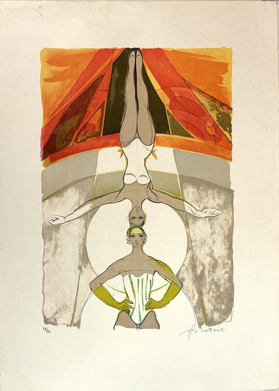 Les Equilibristes de Camille Hilaire, vers 1970