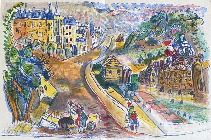 La ville (Paris) by Michel Kikoïne, 1964