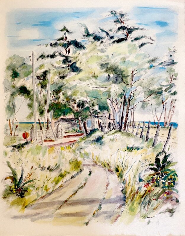 La villa Graveslenne by André Dignimont, 1968