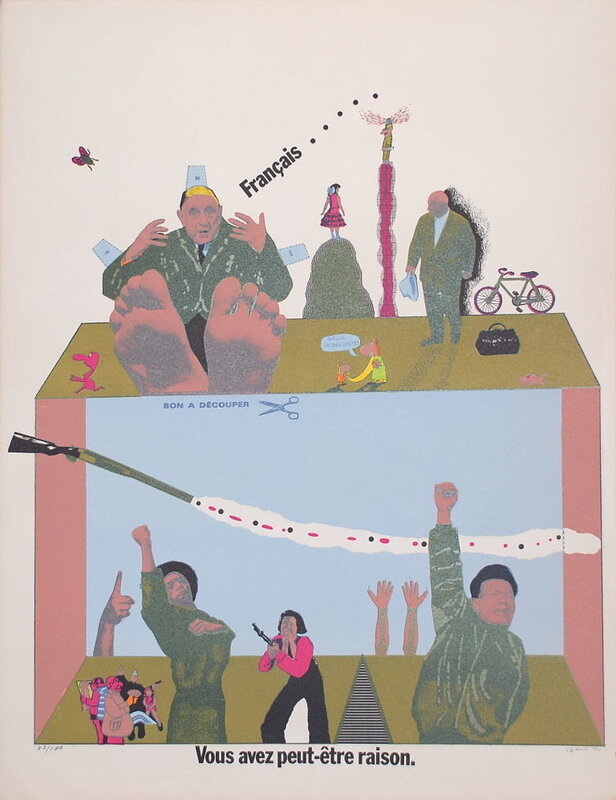 Sans Démagogie d'Antonio Seguí, 1972