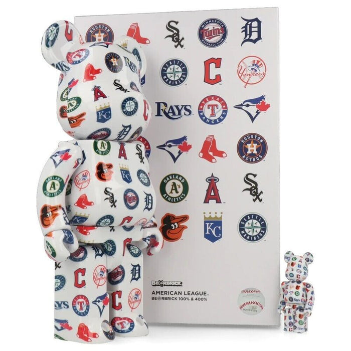 MLB American League 400% + 100% by BE@RBRICK, 2022 (view 2)
