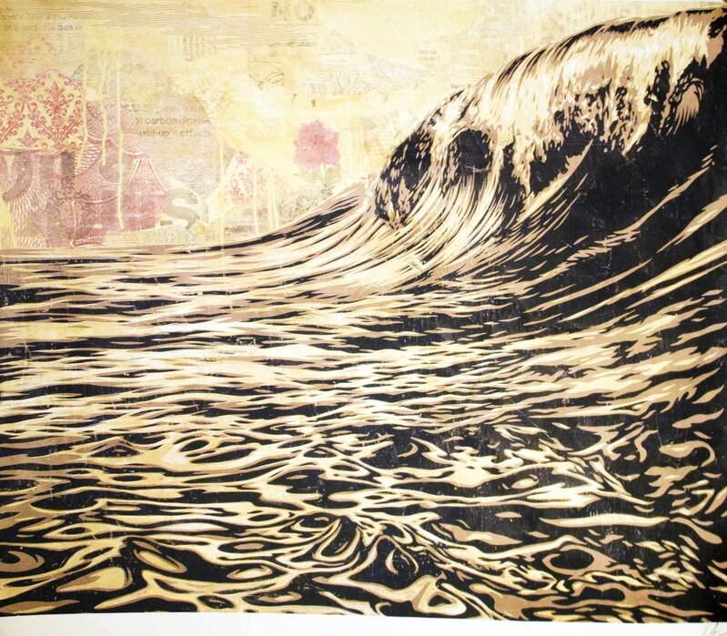 Dark Wave by Shepard Fairey, 2019