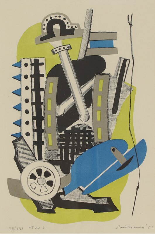 L'erpice (The Harrow) by Giuseppe Santomaso, 1950