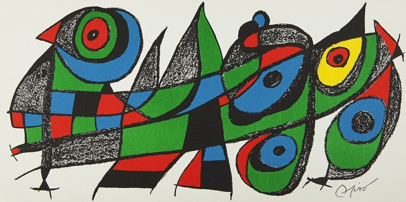 Miro sculpteur, Japon de Joan Miró, 1974