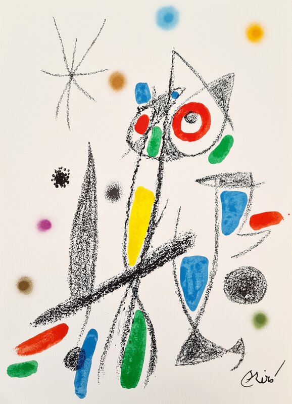 Maravillas con Variaciones Acrósticas 12 de Joan Miró, 1975