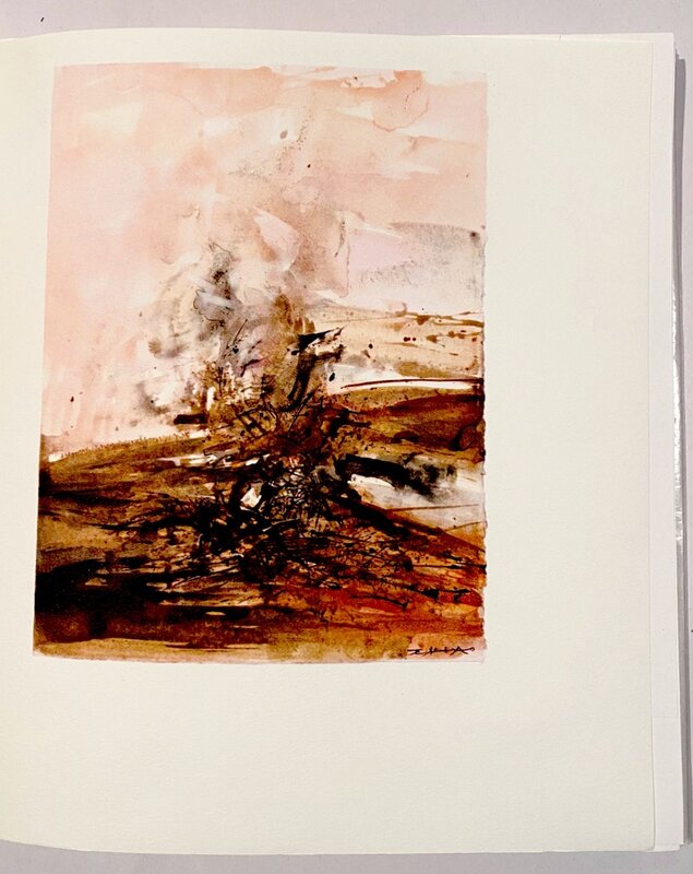 Illuminations by Zao Wou-Ki 趙無極, 1966 (view 4)