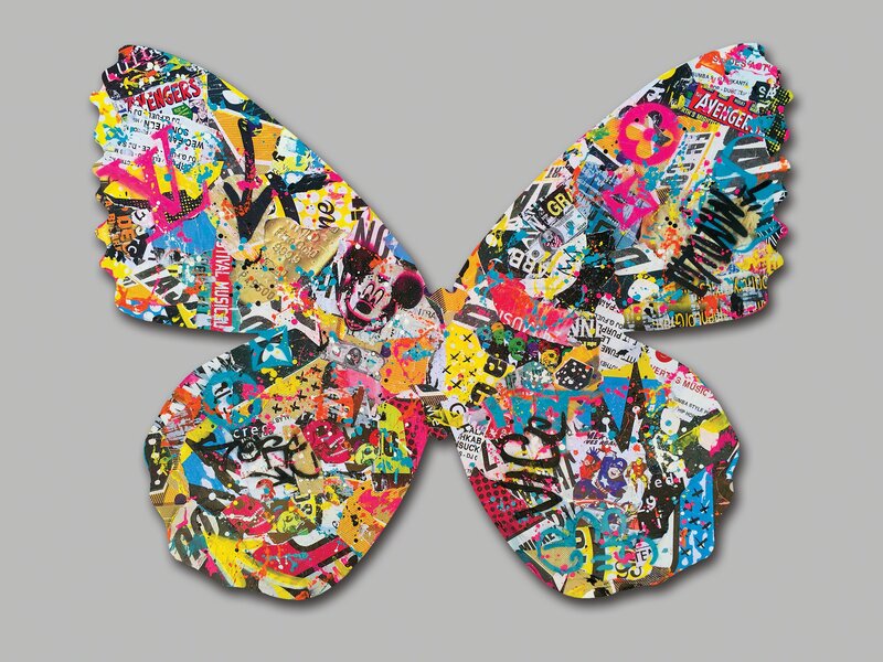 Street Lepidoptera by Aiiroh, 2016