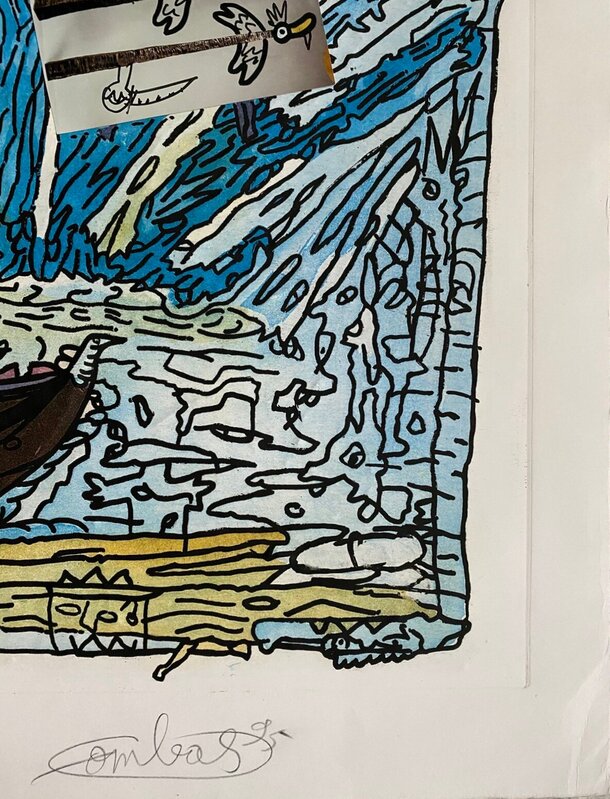 La chasse au canard de Robert Combas, 1995 (vue 2)