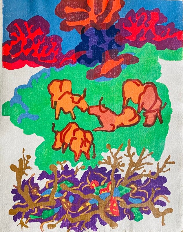 Appareil de la terre de Charles Lapicque, 1961