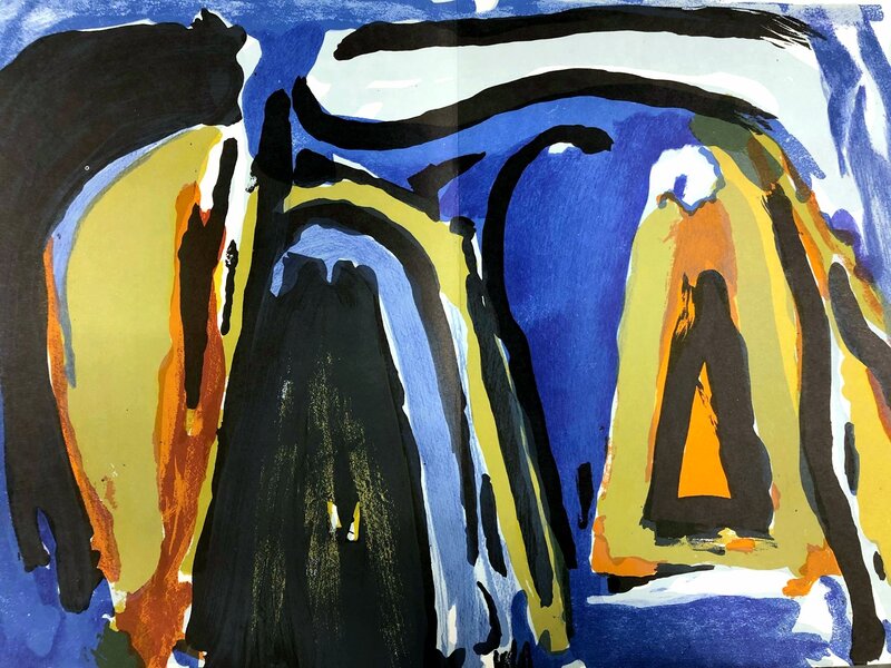 Paysage by Bram van Velde, 1975