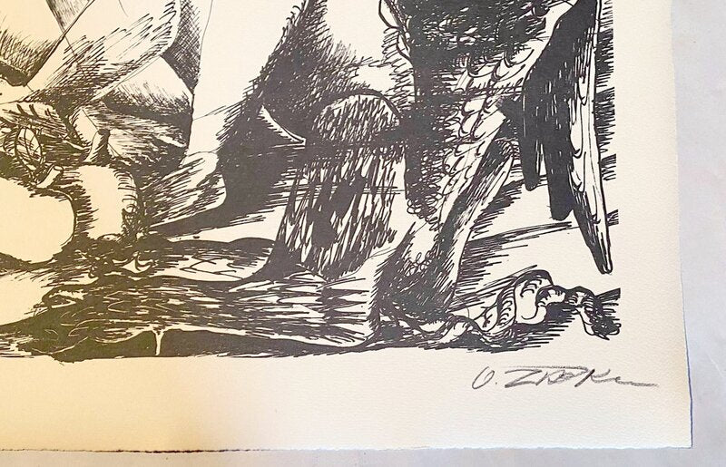 The Labours of Hercule - Apples from the garden of the Hesperides by Ossip Zadkine, 1960 (view 3)