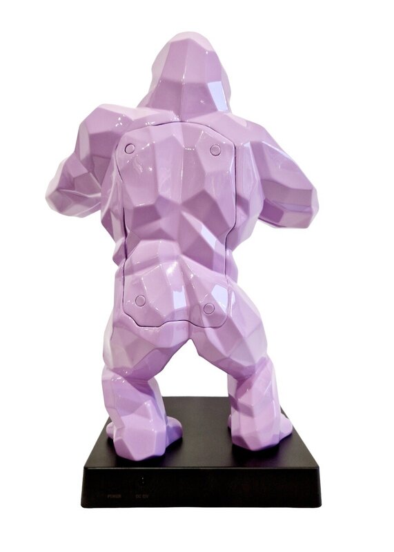 Wild Kong Speaker (Parme) by Richard Orlinski, 2020 (view 2)
