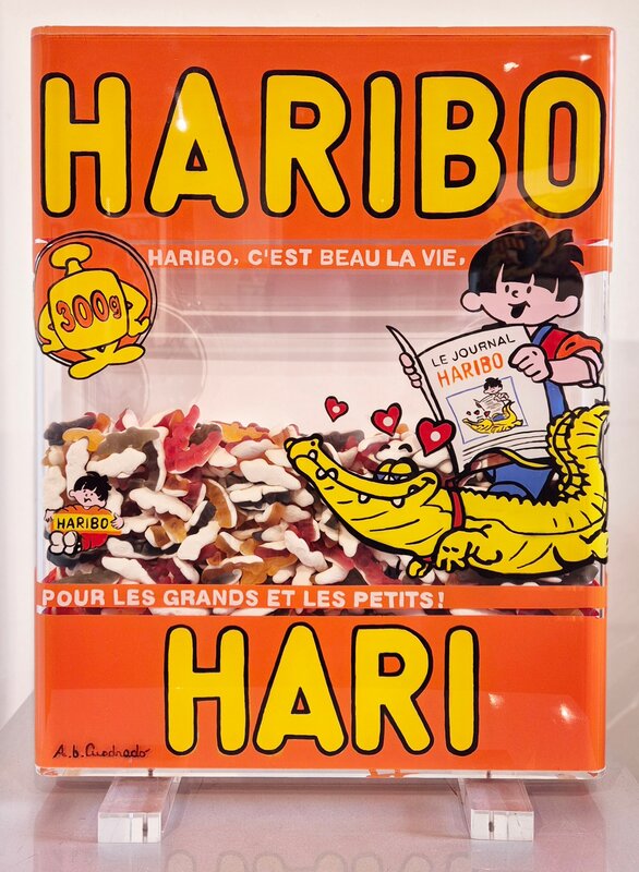 Coffrage HARIBO Hari d'Annick Cuadrado, 2018