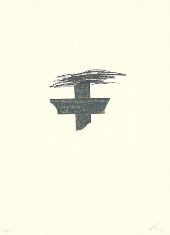 LLambrec 1 d'Antoni Tàpies, 1975