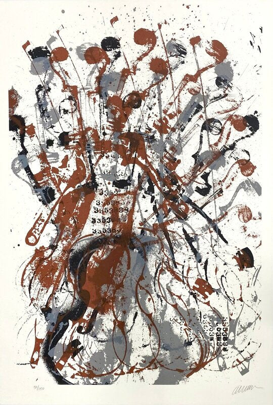 Trio à cordes II by Arman, 1987