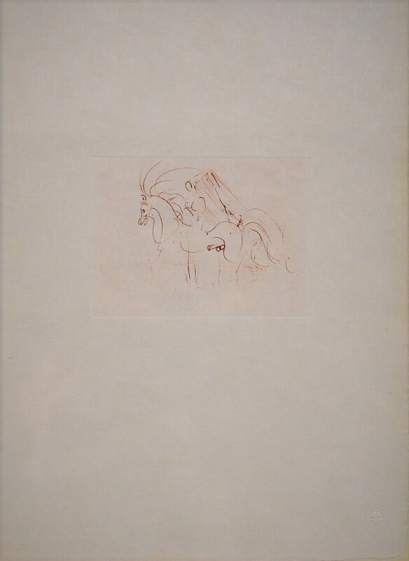 Les Amours de Cassandre. Sepia de Salvador Dalí, 1968