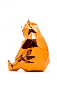 Panda Spirit (Orange Edition) by Richard Orlinski, 2022 (view 3)
