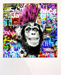 Crazy Pink Monkey de Christophe Catelain, 2019 (vue 2)