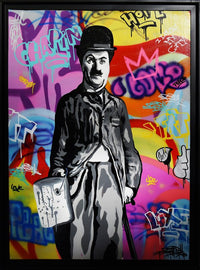 Charlie Chaplin II Print de FAT, 2019