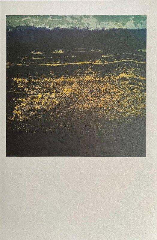 Le petit mur jaune à contre-jour de Frédéric Benrath, 1990