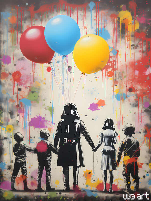 Darth Dance Vintage de W3 ART, 2023