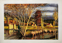 Paysage by Bernard Buffet, c. 1970