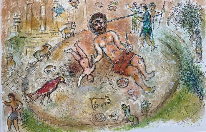 The Odyssey - Polyphemus de Marc Chagall, 1989