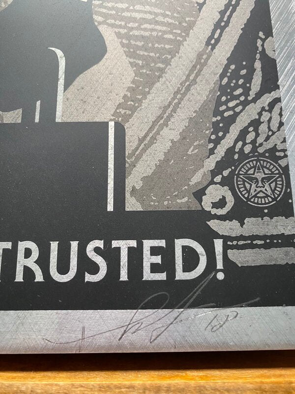 Wall Street Public Enemy de Shepard Fairey, 2018 (vue 3)