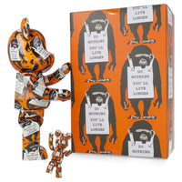 Bearbrick Monkey Sign 400% + 100% de BE@RBRICK, 2022 (vue 4)