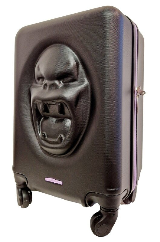 Kong Escape Suitcase (Black & Parme) de Richard Orlinski, 2022
